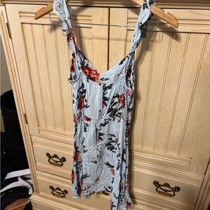 Charlotte Russe Blue Floral Dress